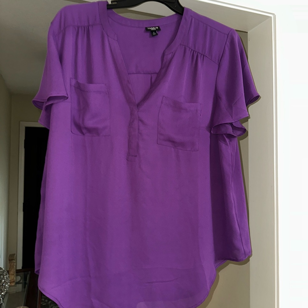 Women's Purple Blouse